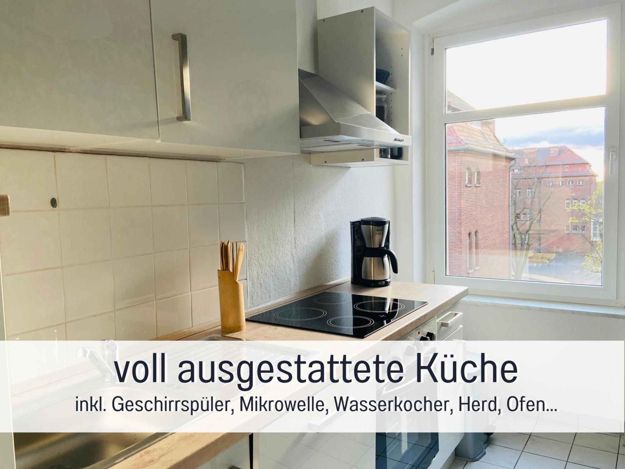 Stadtapartment By Live It - Voll Ausgestattete Kueche, Smarttv, Waschtrockner, 1-5 Pers 勃兰登堡 外观 照片