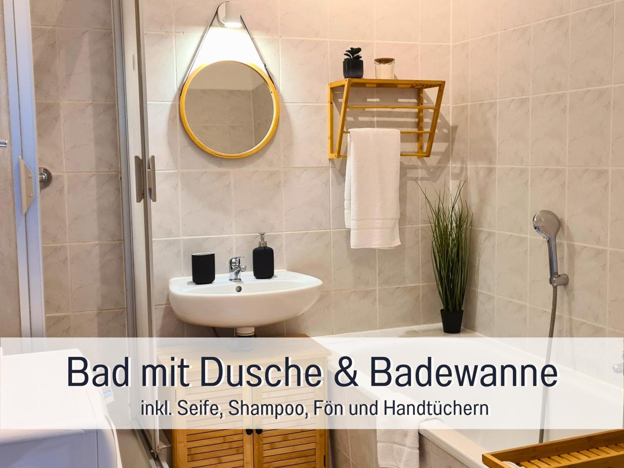 Stadtapartment By Live It - Voll Ausgestattete Kueche, Smarttv, Waschtrockner, 1-5 Pers 勃兰登堡 外观 照片